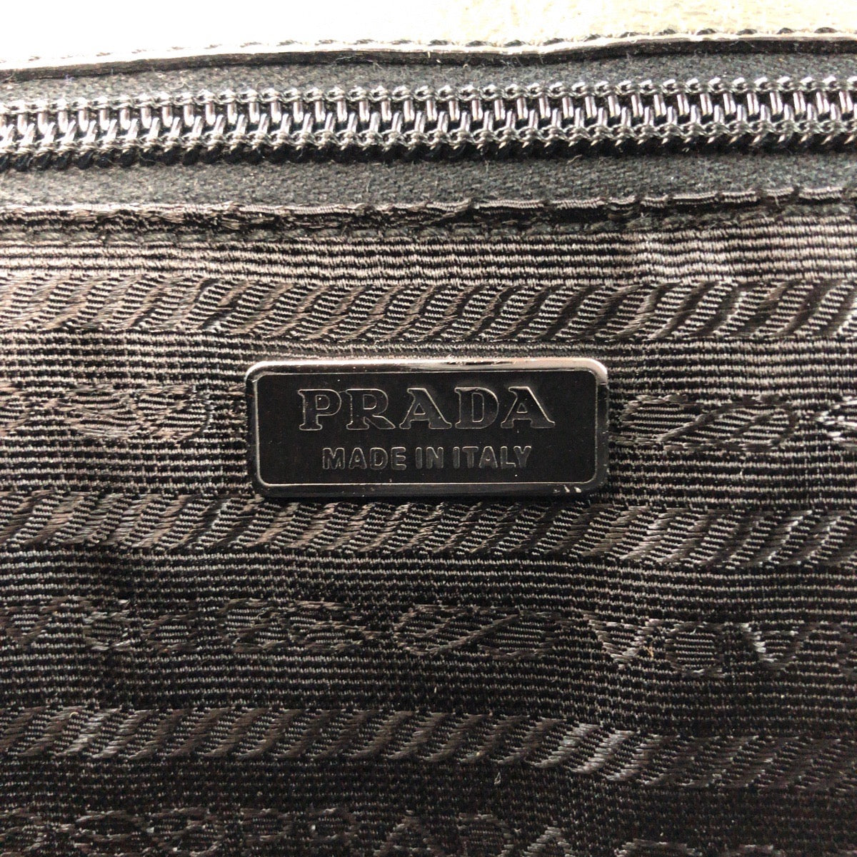 14582
PRADA プラダ バイカラー 三角ロゴプレート グリーン ブルー シルバー金具 レザー ビジネスバッグ ハンドバッグ  メンズ