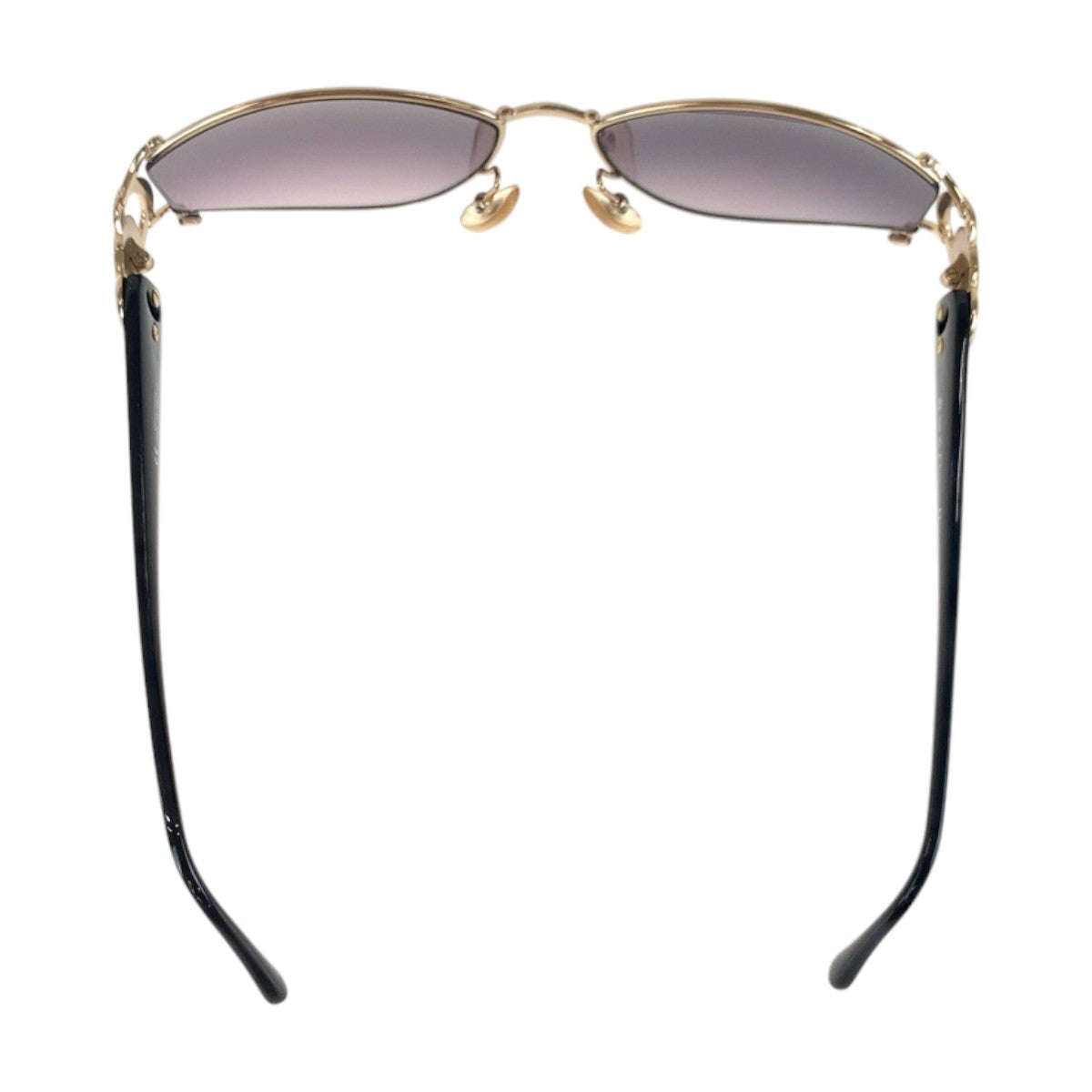 14585
Dior ディオール ヴィンテージ ブラック パープル ゴールド金具 プラスチック / メタル 2844 41 58◻︎16 サングラス 男女兼用 フォックス  レディース