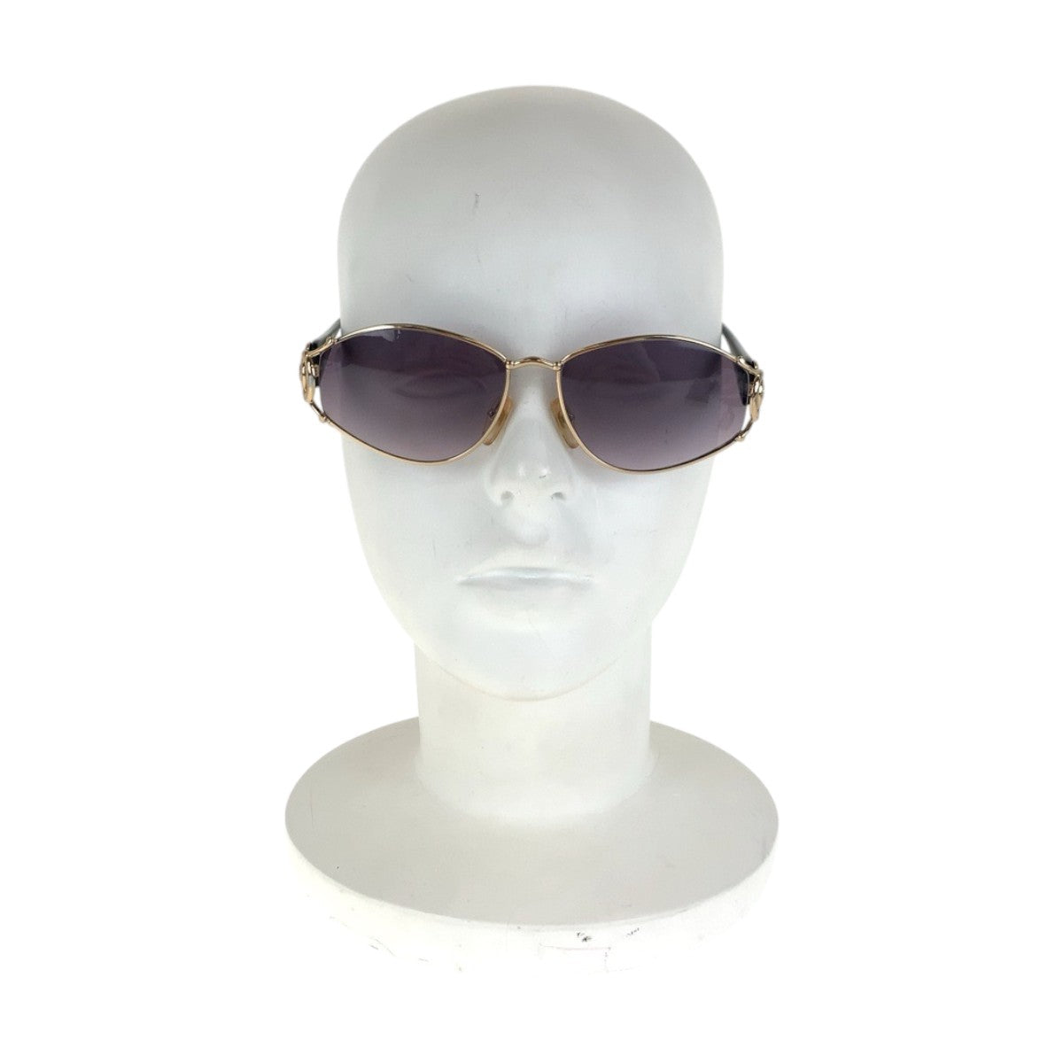 14585
Dior ディオール ヴィンテージ ブラック パープル ゴールド金具 プラスチック / メタル 2844 41 58◻︎16 サングラス 男女兼用 フォックス  レディース