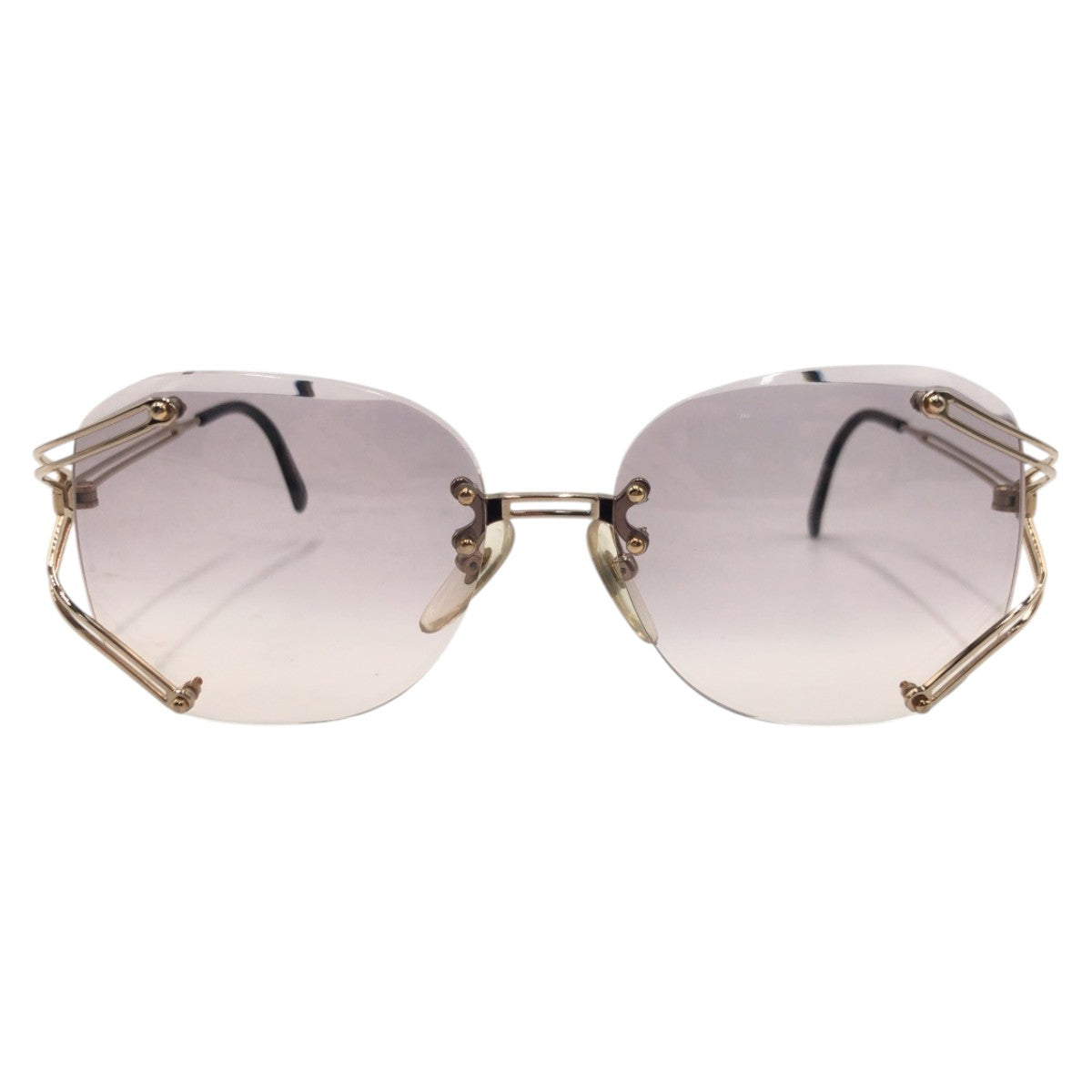 Dior ディオール ヴィンテージ CDロゴ ゴールド パープル メタル 2478 90 57◻︎18 125 サングラス バタフライ  レディース
