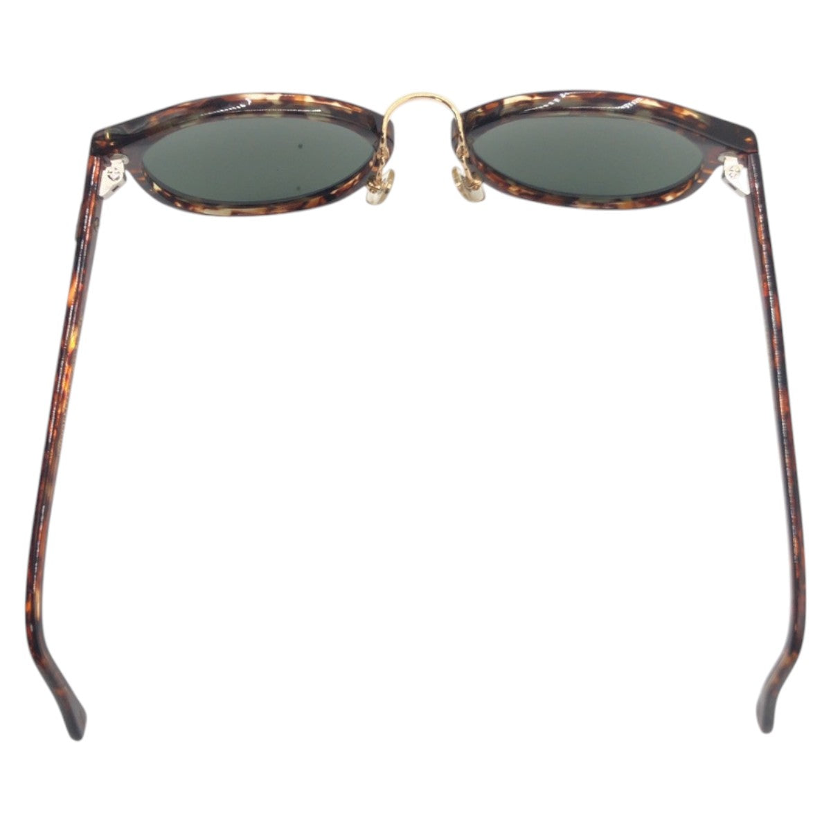 Ray-Ban Vintage B&amp;L Bausch &amp; Lomb RAY-BAN USA Premier Traditionals Brown Plastic 5219 Glasses Frame Round Men's