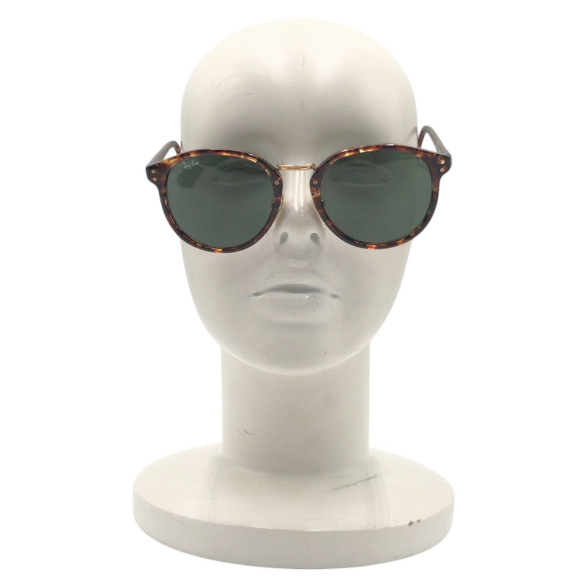 Ray-Ban Vintage B&amp;L Bausch &amp; Lomb RAY-BAN USA Premier Traditionals Brown Plastic 5219 Glasses Frame Round Men's