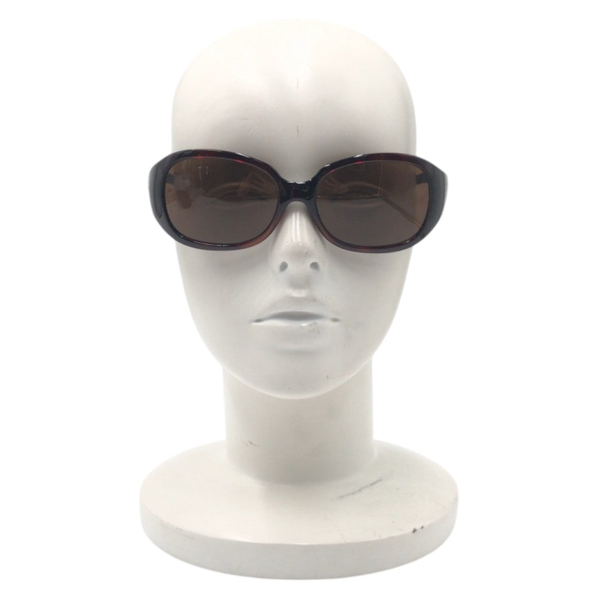 FENDI フェンディ ズッカ ブラウン プラスチック FS44238 5817 130 サングラス 男女兼用 バタフライ  レディース