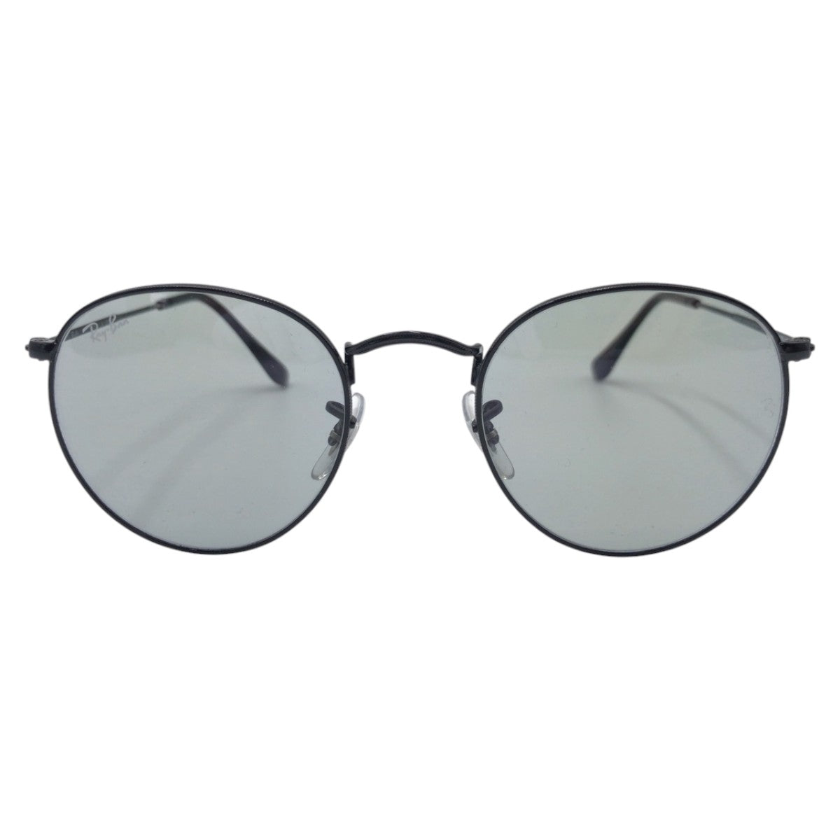 Ray-Ban ROUND METAL Black RB 3447 002/52 50□21 145 Sunglasses Round Men's