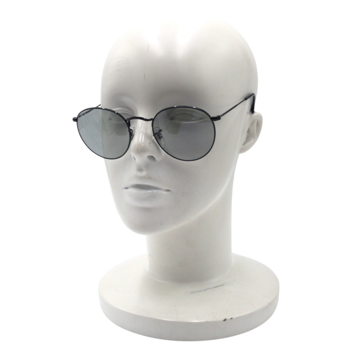 Ray-Ban ROUND METAL Black RB 3447 002/52 50□21 145 Sunglasses Round Men's