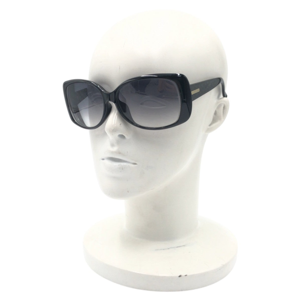 14594
GUCCI グッチ GG柄 ブラック 黒 プラスチック GG3591/F/S WF6JJ 5916 125 サングラス メガネフレーム バタフライ  レディース