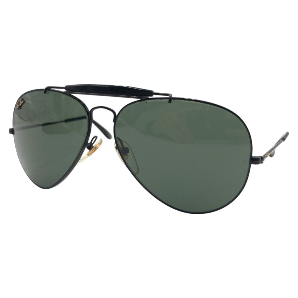 14596
Ray-Ban レイバン ヴィンテージ B&L RAY-BAN U.S.A アビエーター ブラック 黒 メタル サングラス 男女兼用 ティアドロップ  メンズ