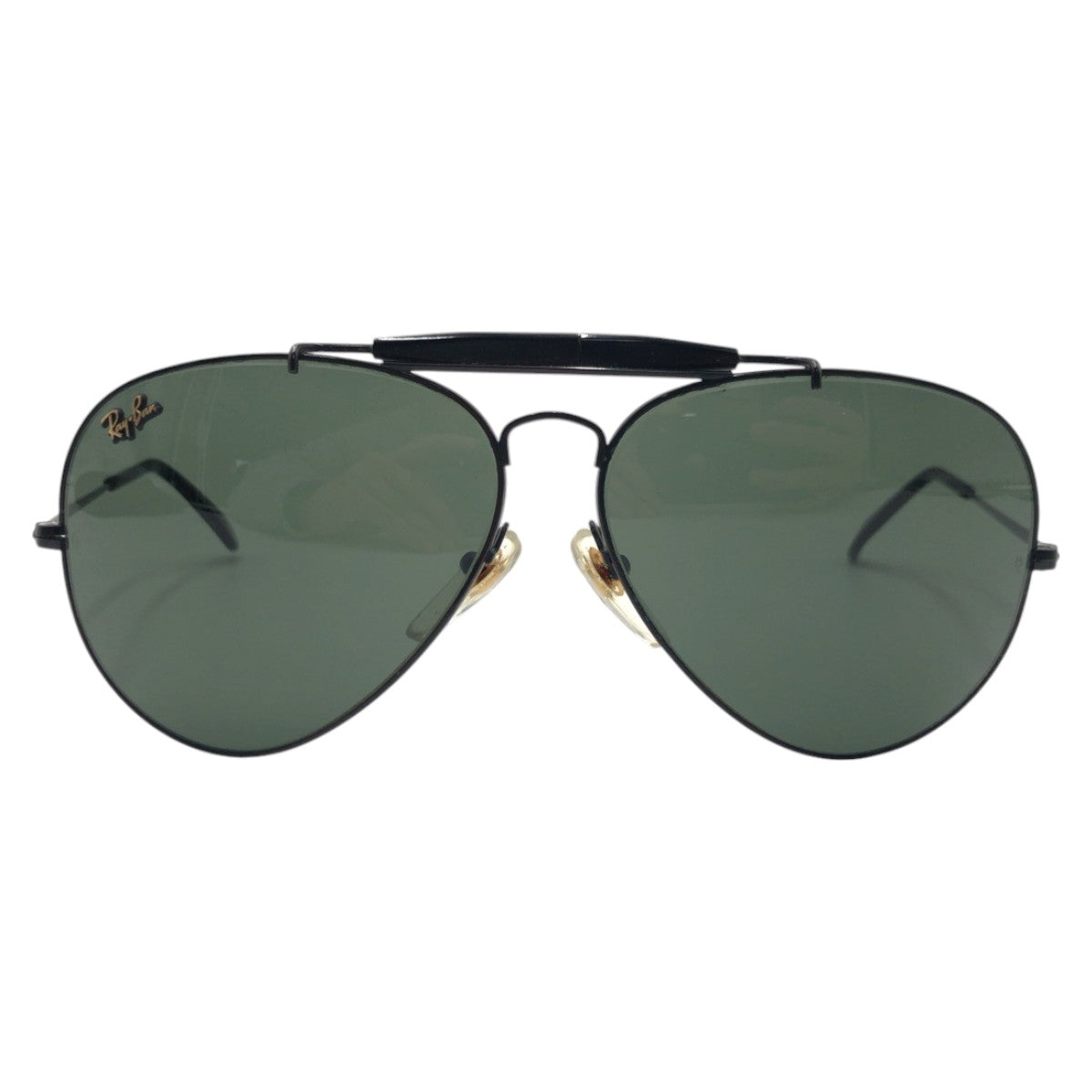 14596
Ray-Ban レイバン ヴィンテージ B&L RAY-BAN U.S.A アビエーター ブラック 黒 メタル サングラス 男女兼用 ティアドロップ  メンズ