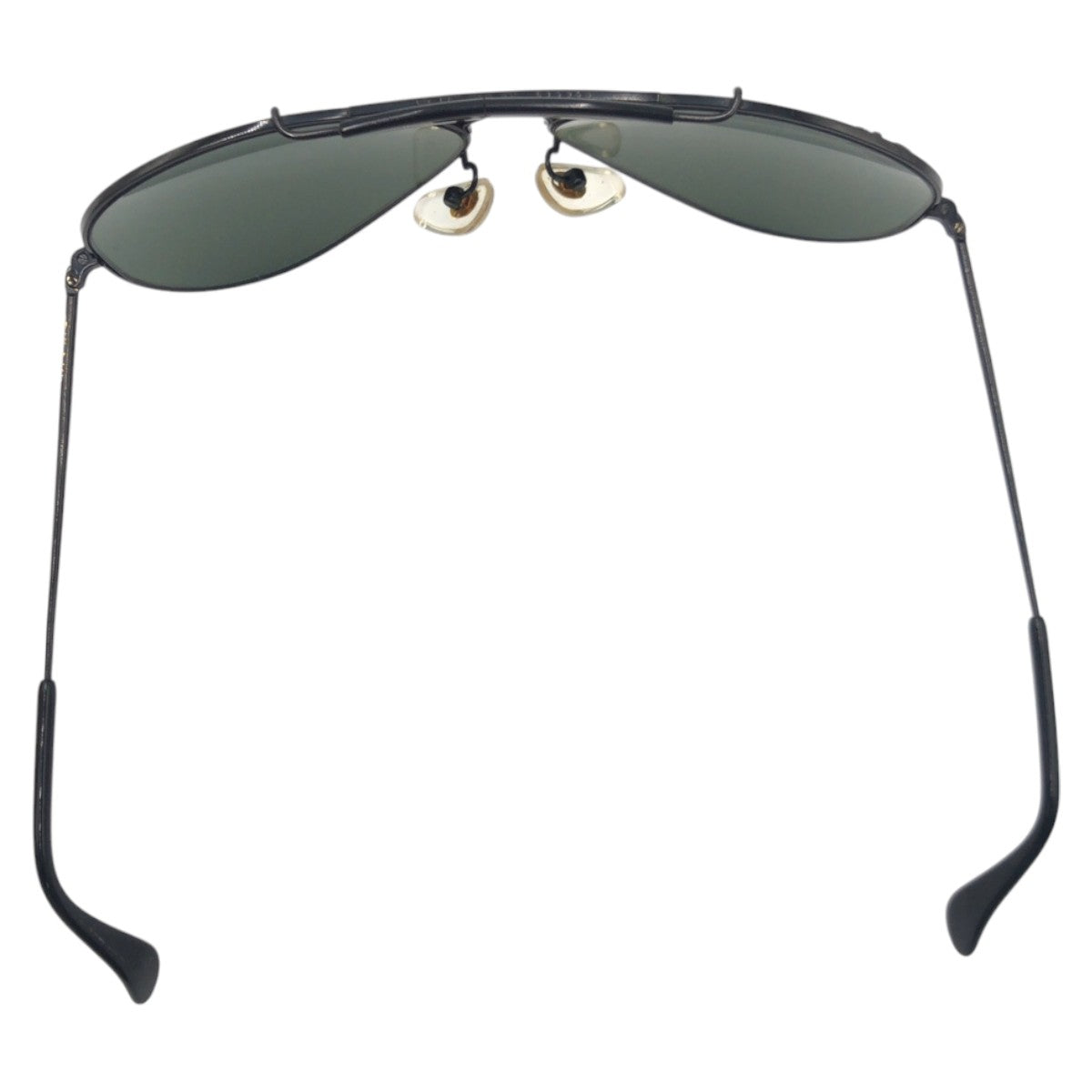 14596
Ray-Ban レイバン ヴィンテージ B&L RAY-BAN U.S.A アビエーター ブラック 黒 メタル サングラス 男女兼用 ティアドロップ  メンズ