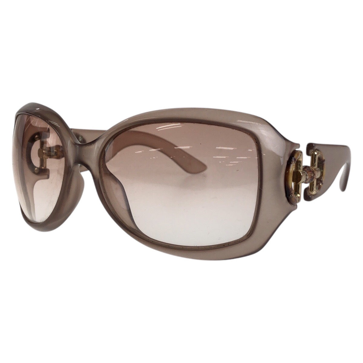 14007
GUCCI グッチ ホースビット バンブー グレー ゴールド金具 プラスチック GG2991/F/S CMGS0 6116 115 サングラス 男女兼用 バタフライ  レディース