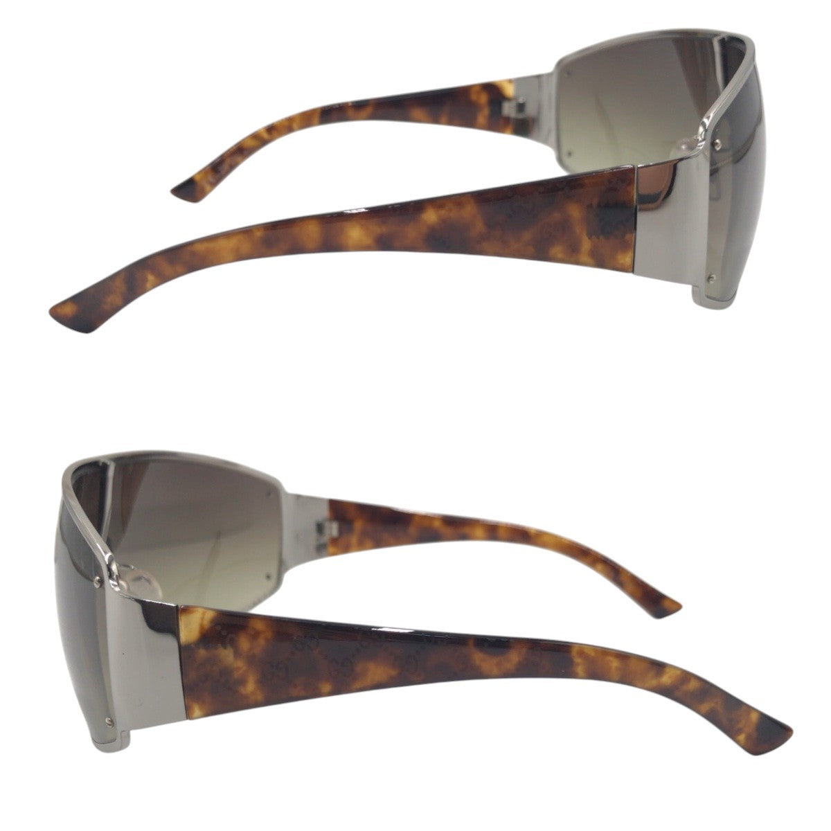 GUCCI グッチ GG柄 男女兼用 ブラウン プラスチック GG1851/S RFCMH 120 サングラス バタフライ  レディース