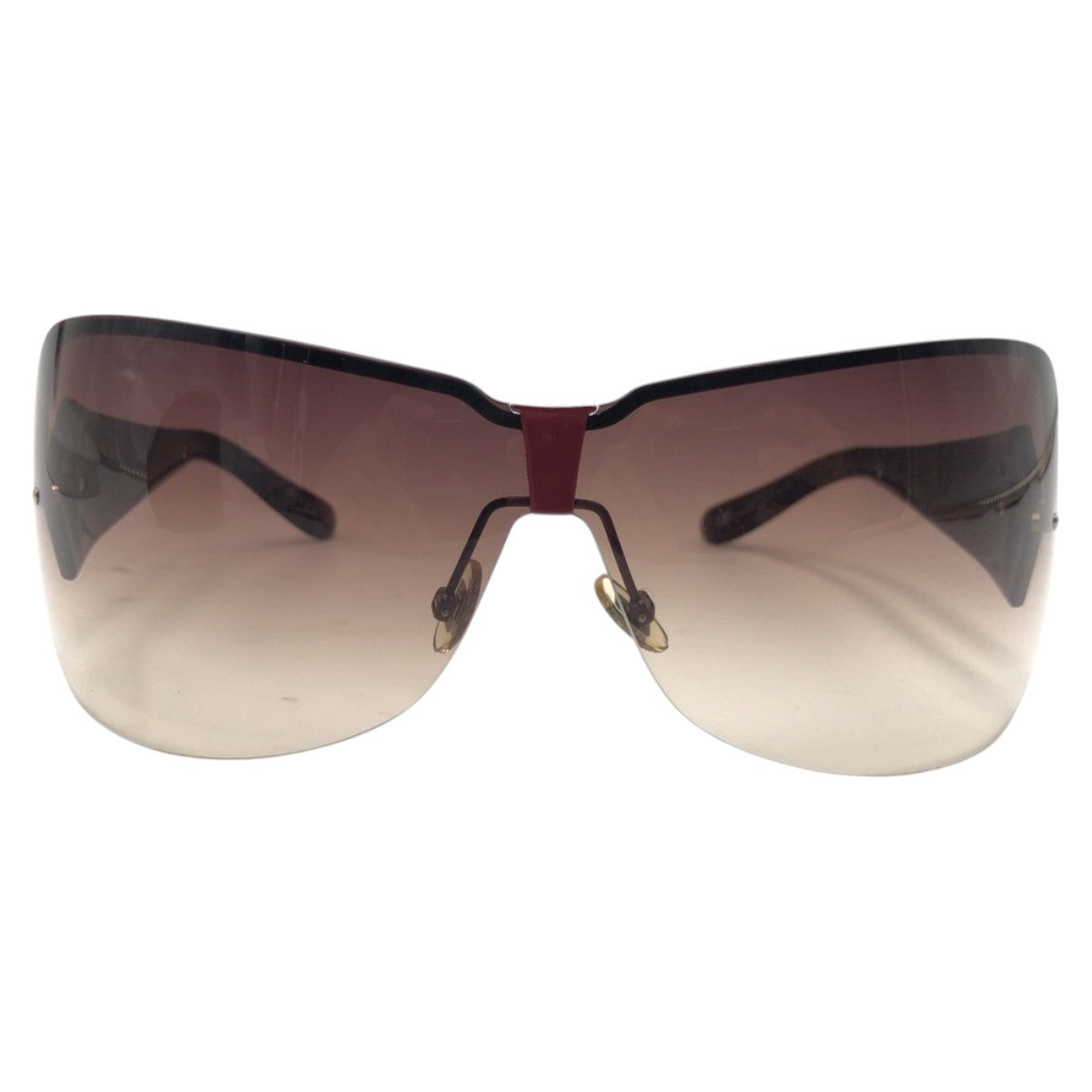 GUCCI グッチ 男女兼用 ブラウン レッド プラスチック GG 2828/S 25QQX 7501 125 サングラス バタフライ  レディース