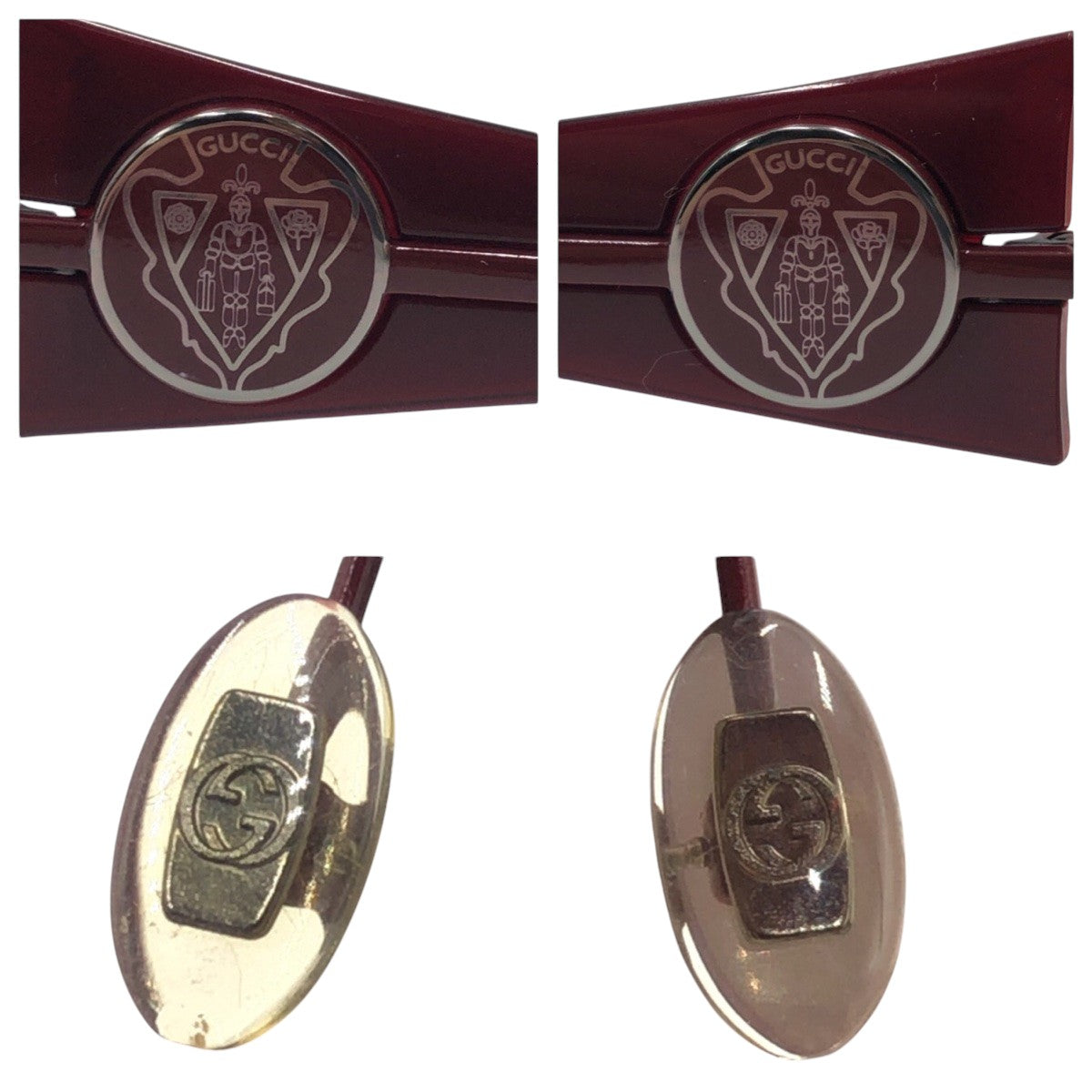GUCCI グッチ 男女兼用 ブラウン レッド プラスチック GG 2828/S 25QQX 7501 125 サングラス バタフライ  レディース