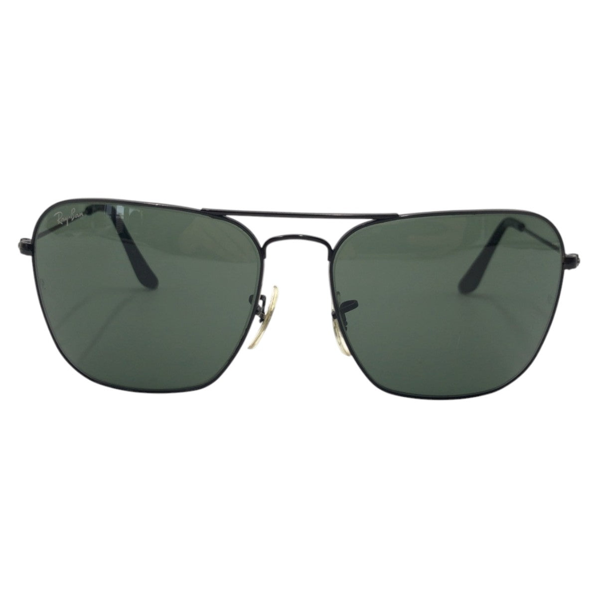 Ray-Ban Vintage B&amp;L Bausch &amp; Lomb RAY-BAN USA Black Metal Sunglasses Teardrop Men's