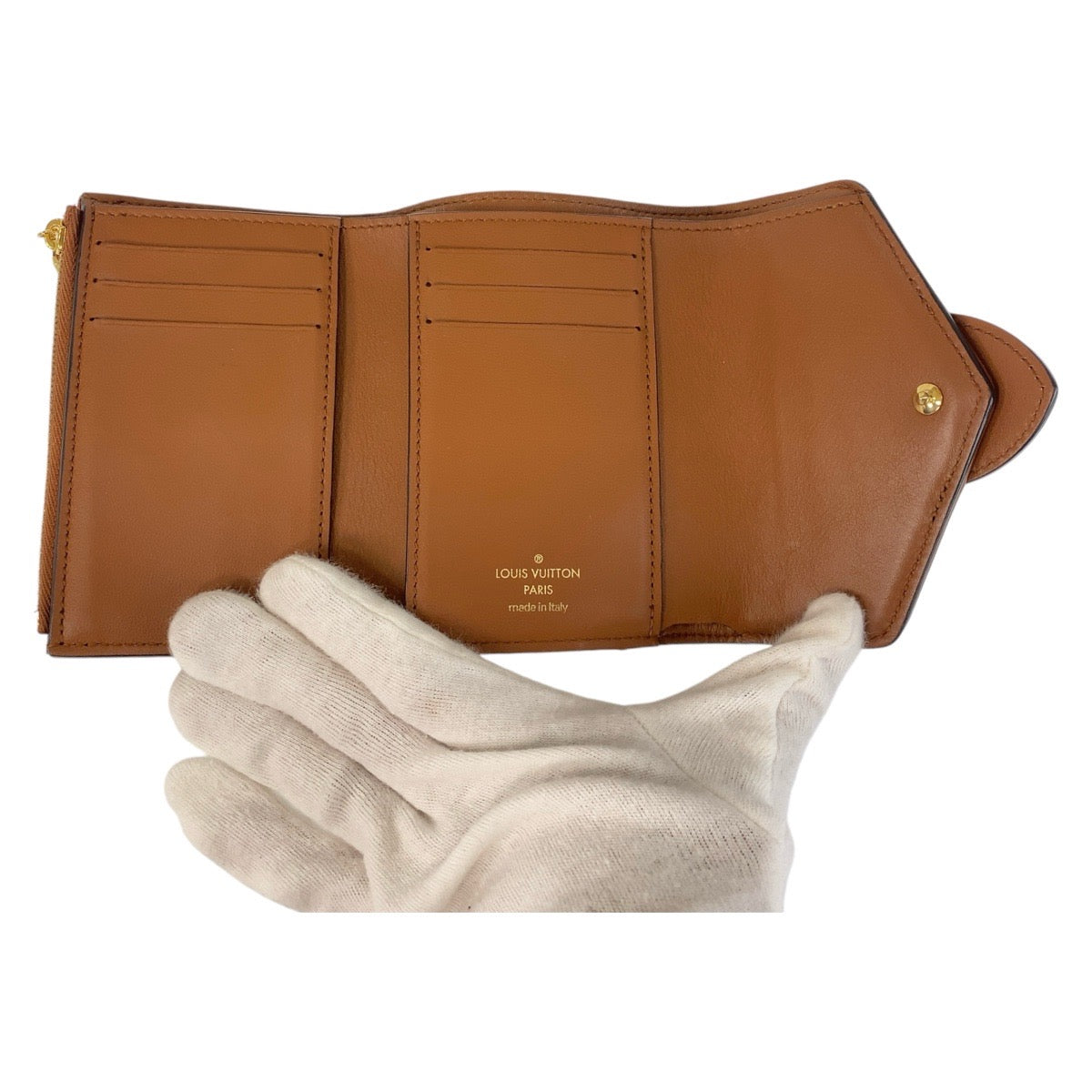 14600
LOUIS VUITTON ルイヴィトン ポルトフォイユ ポンヌフ コンパクト ベージュ ブラウン ゴールド金具 キャンバス / レザー M81393 折財布 コンパクトウォレット  レディース