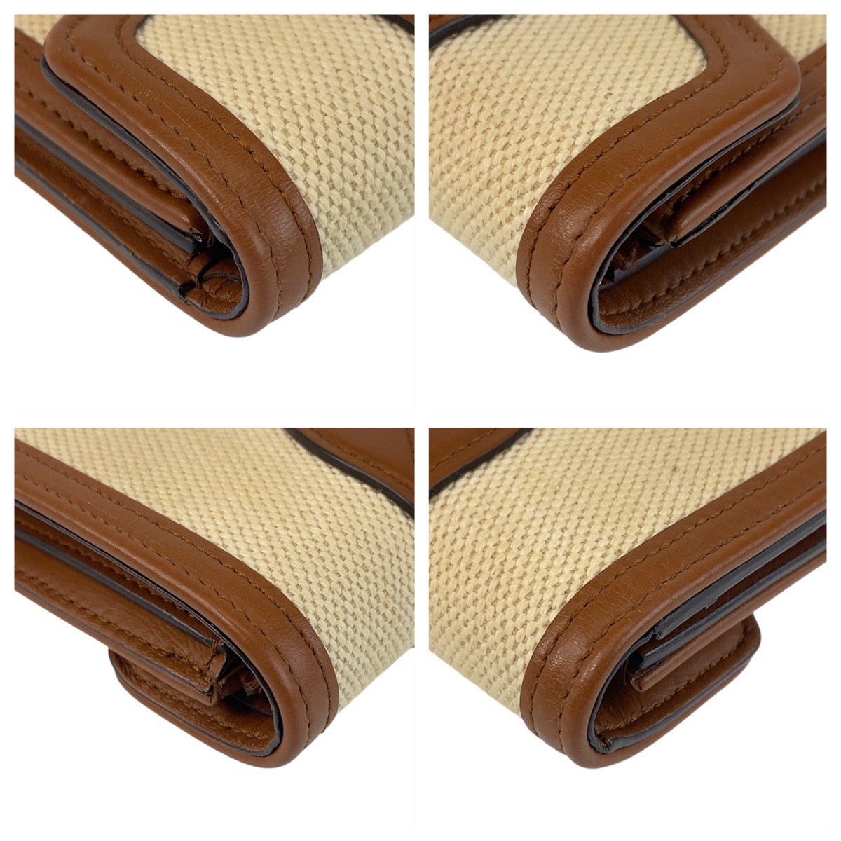 14600
LOUIS VUITTON ルイヴィトン ポルトフォイユ ポンヌフ コンパクト ベージュ ブラウン ゴールド金具 キャンバス / レザー M81393 折財布 コンパクトウォレット  レディース