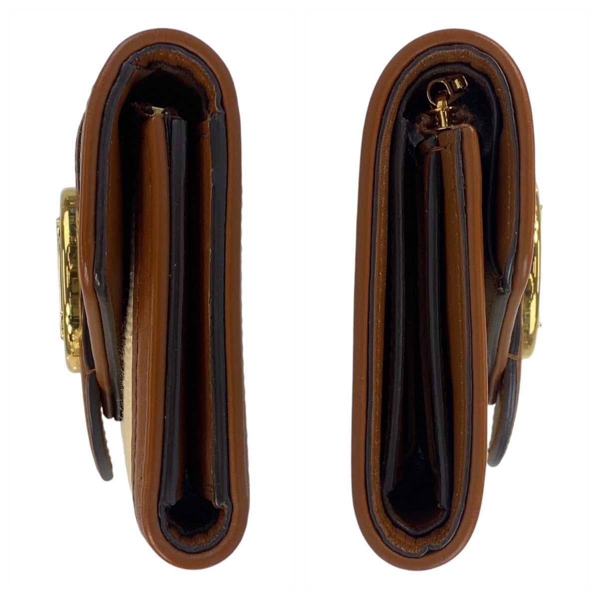 14600
LOUIS VUITTON ルイヴィトン ポルトフォイユ ポンヌフ コンパクト ベージュ ブラウン ゴールド金具 キャンバス / レザー M81393 折財布 コンパクトウォレット  レディース