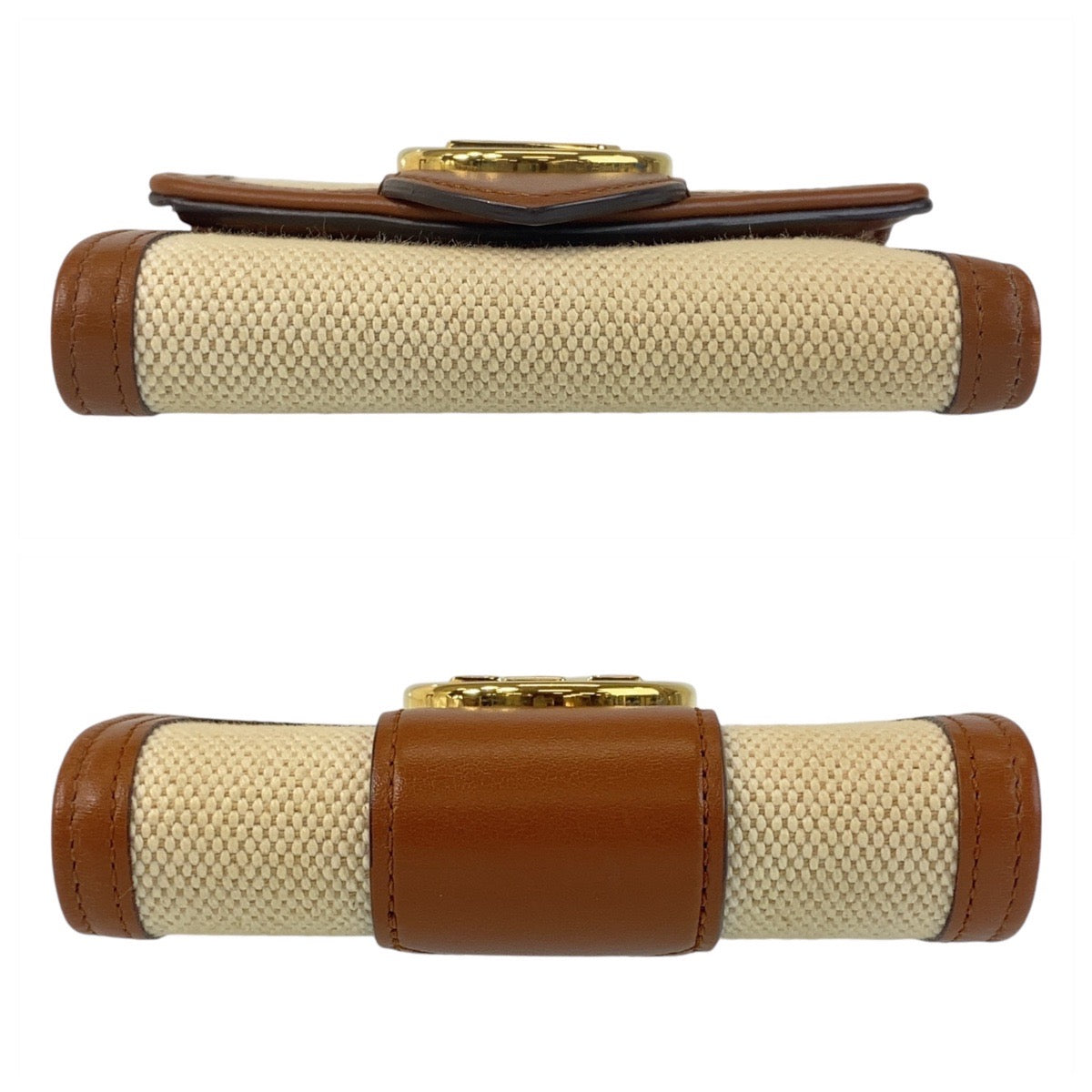 14600
LOUIS VUITTON ルイヴィトン ポルトフォイユ ポンヌフ コンパクト ベージュ ブラウン ゴールド金具 キャンバス / レザー M81393 折財布 コンパクトウォレット  レディース