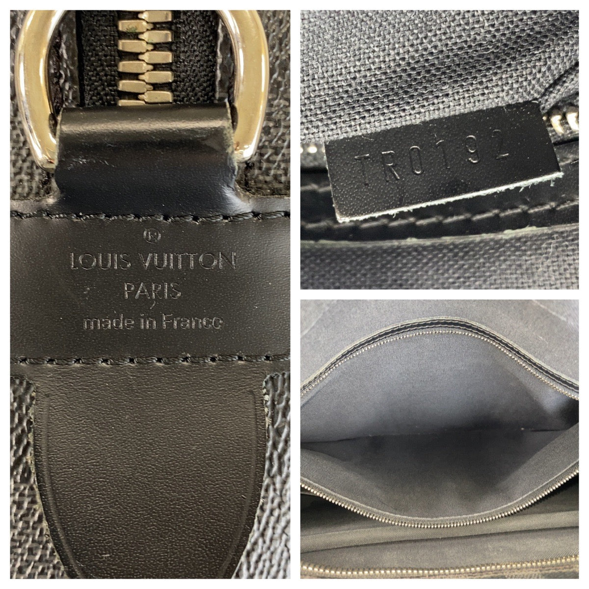 14604
LOUIS VUITTON ルイヴィトン ダミエグラフィット ポルトドキュマン ヴォワヤージュGM ブラック シルバー金具 PVC / レザー N41123 ビジネスバッグ ブリーフケース  メンズ