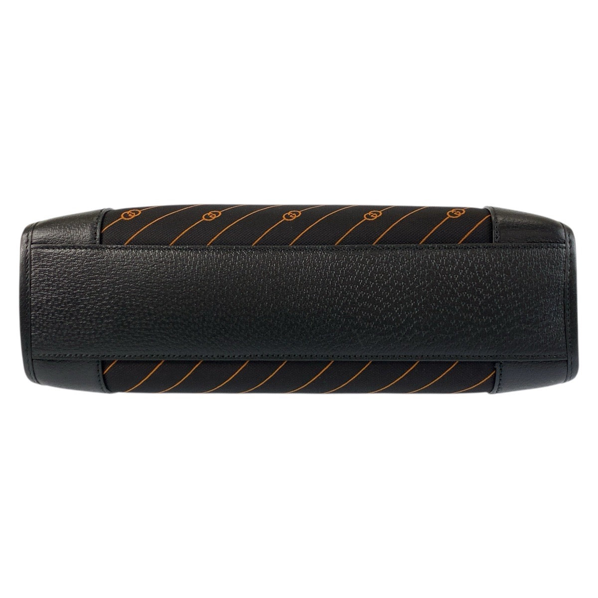 14612
GUCCI グッチ インターロッキング ブラック 黒 オレンジ シルバー金具 キャンバス / レザー 752586 トートバッグ ショルダーバッグ 2way 男女兼用 メンズ SA160