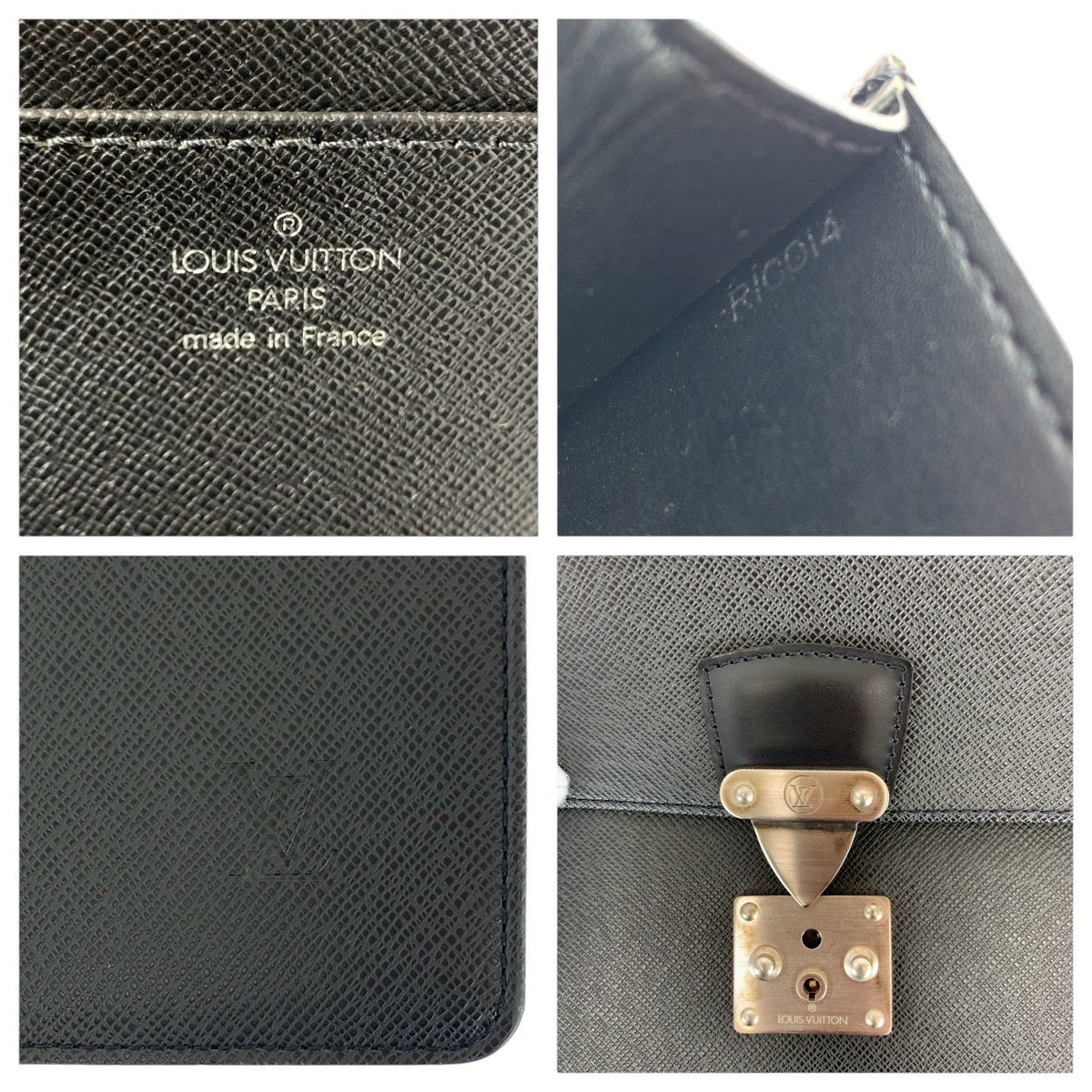 14613
LOUIS VUITTON ルイヴィトン タイガ モスコバ アルドワーズ ブラック 黒 シルバー金具 レザー M30032 ビジネスバッグ ブリーフケース  メンズ