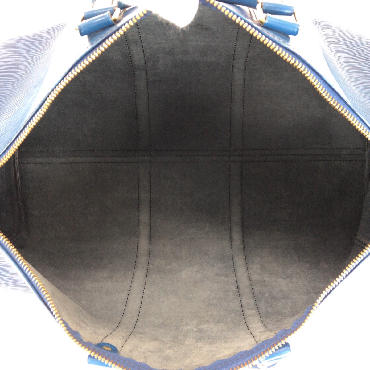 14618
LOUIS VUITTON ルイヴィトン エピ キーポル 50 ブルー ゴールド金具 レザー M42965 ボストンバッグ 男女兼用  レディース