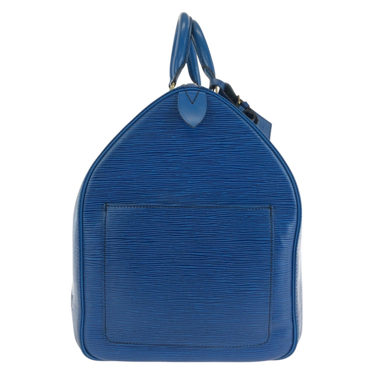 14618
LOUIS VUITTON ルイヴィトン エピ キーポル 50 ブルー ゴールド金具 レザー M42965 ボストンバッグ 男女兼用  レディース