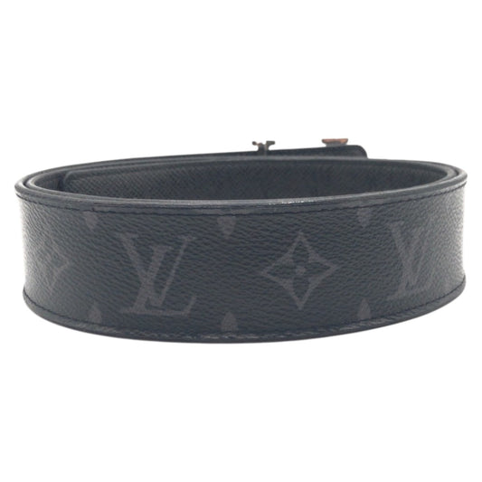 14625
LOUIS VUITTON ルイヴィトン モノグラム サンチュールイニシャル リバーシブル ブラック 黒 グレー シルバー レザー M0157 ベルト  メンズ
