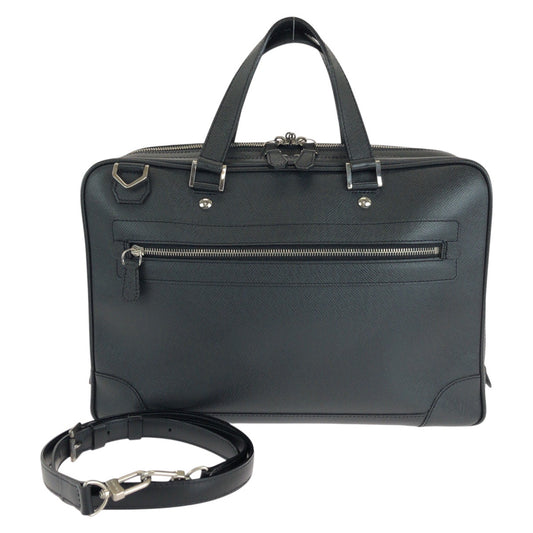 14626
LOUIS VUITTON ルイヴィトン タイガ アレクサンダー アルドワーズ ブラック 黒 シルバー金具 レザー M31162 ビジネスバッグ ブリーフケース 2way  メンズ
