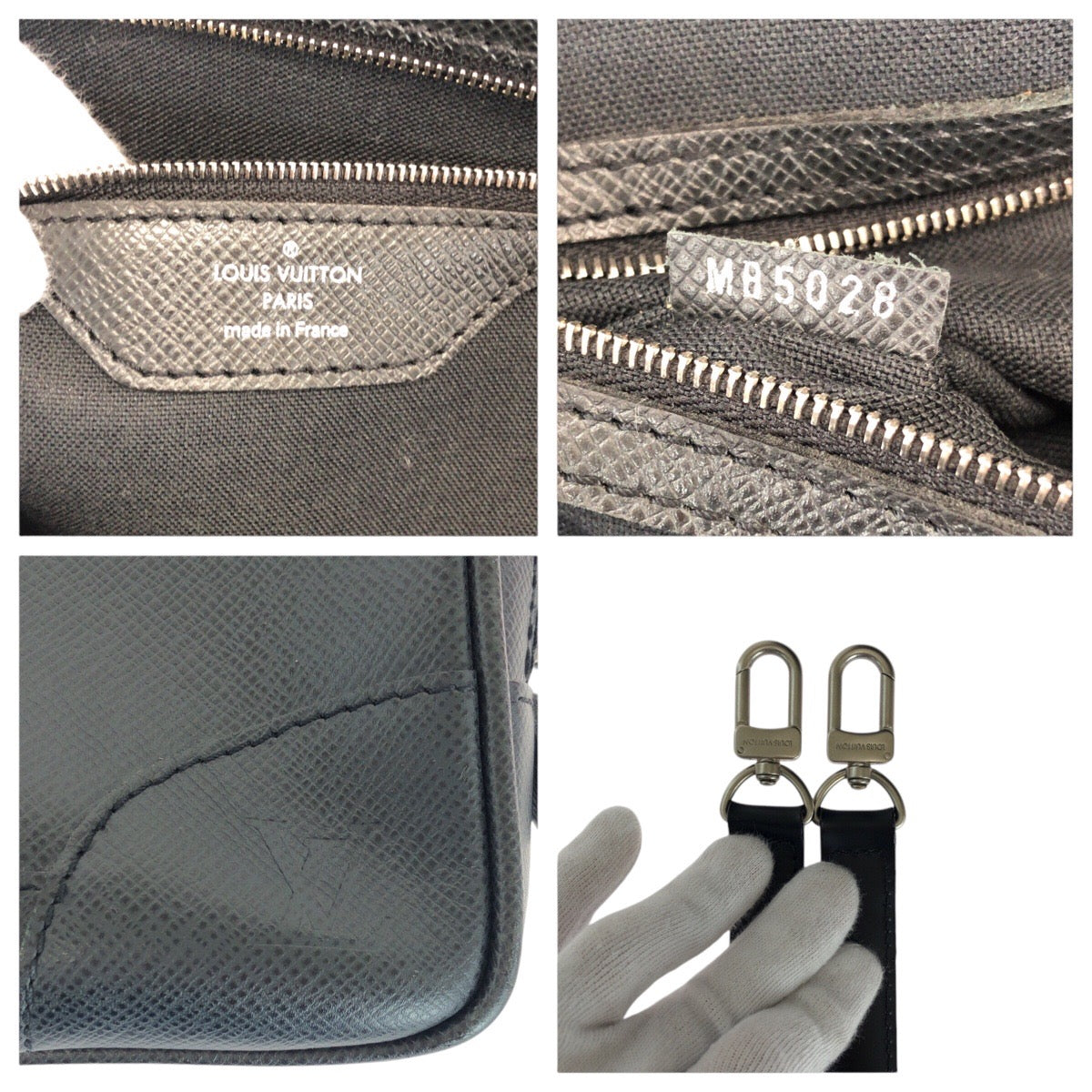14626
LOUIS VUITTON ルイヴィトン タイガ アレクサンダー アルドワーズ ブラック 黒 シルバー金具 レザー M31162 ビジネスバッグ ブリーフケース 2way  メンズ