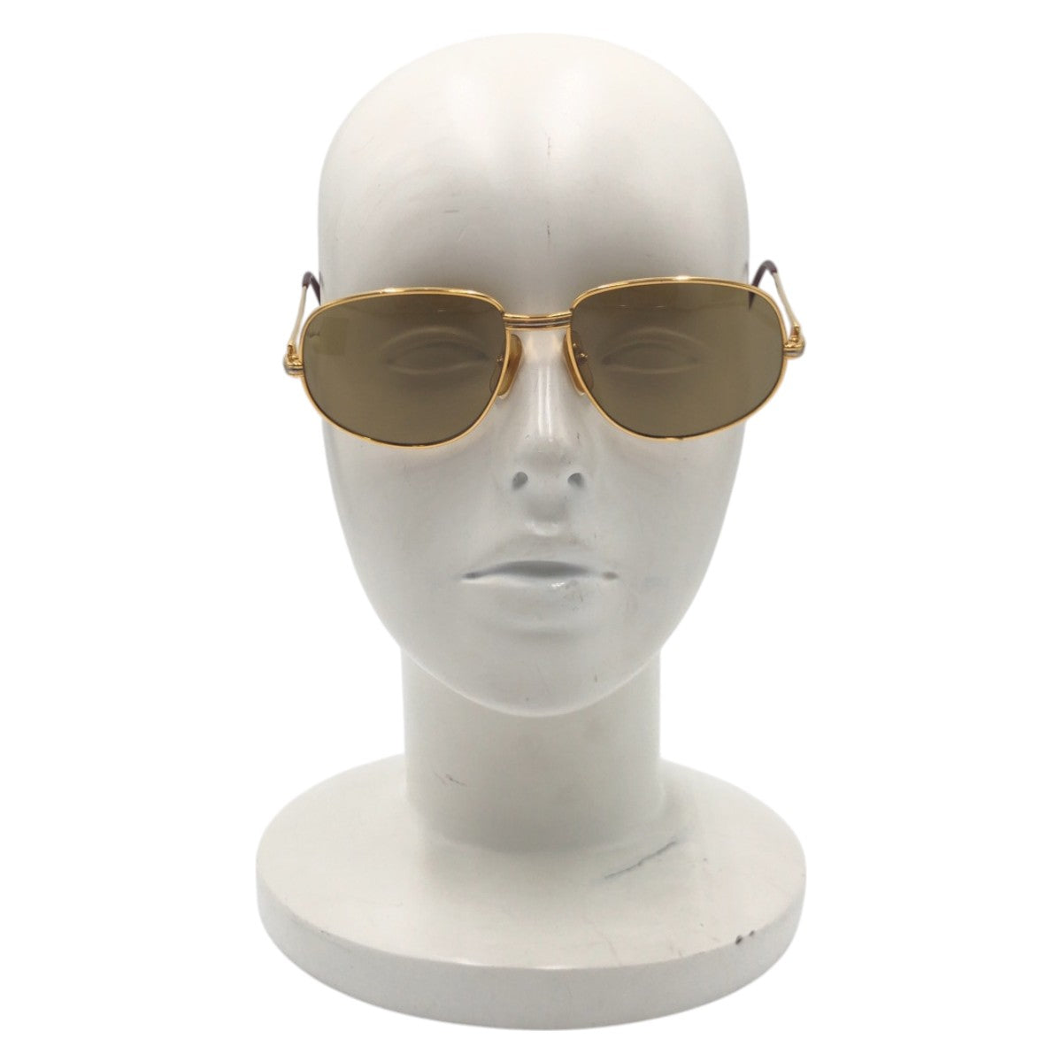 14665
CARTIER カルティエ トリニティ ゴールド ブラウン メタル 5616 130 サングラス 男女兼用 ティアドロップ  メンズ