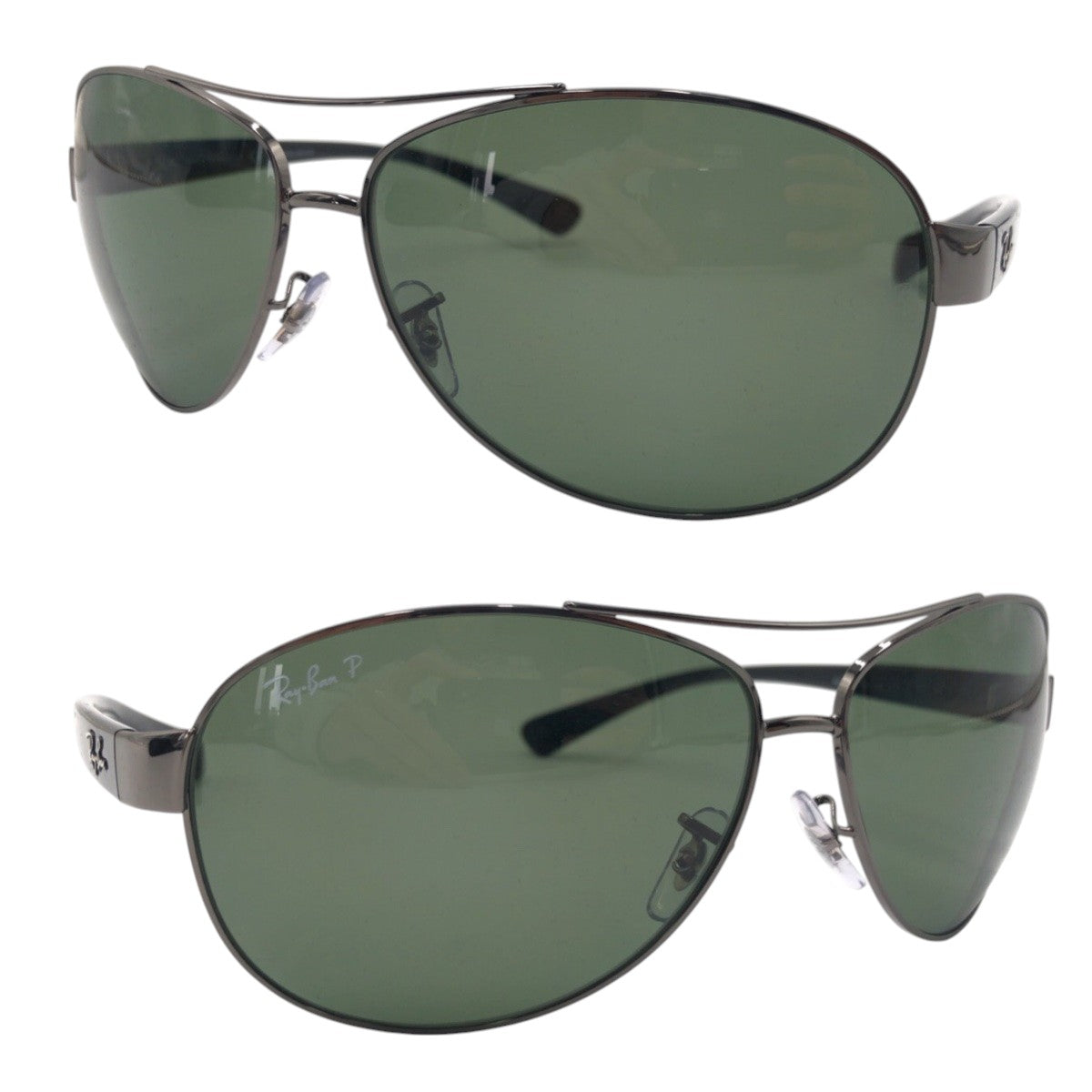 14666
Ray-Ban レイバン ブラック 黒 メタル RB3386 004/9A 67◻︎13 130 3P サングラス 偏光レンズ ティアドロップ  メンズ