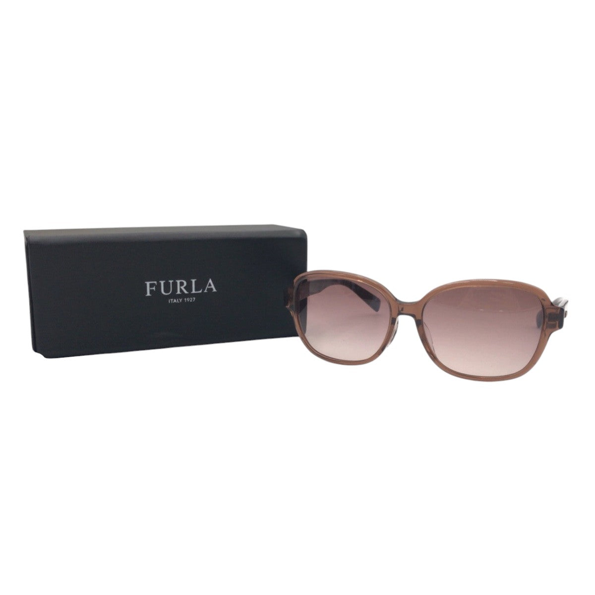 14668
Furla フルラ ブラウン プラスチック SFU286J 5615 COL.0D57 135 サングラス バタフライ レディース ABP5