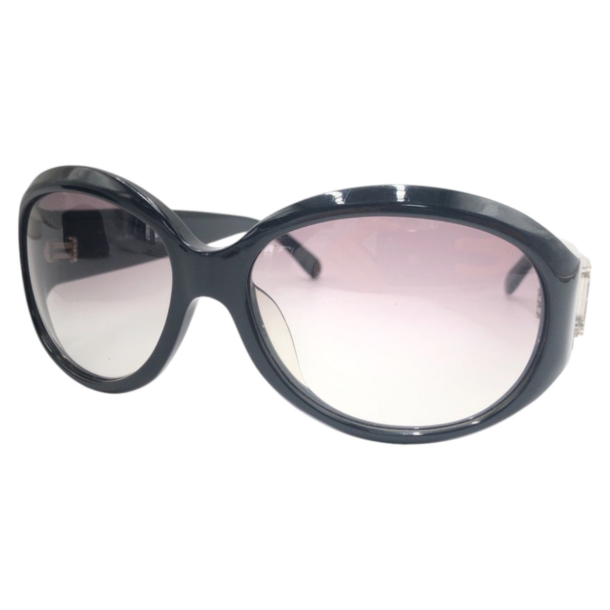 14669
Givenchy ジバンシー ブラック 黒 プラスチック SGV638 COL.700X サングラス 男女兼用 バタフライ  レディース