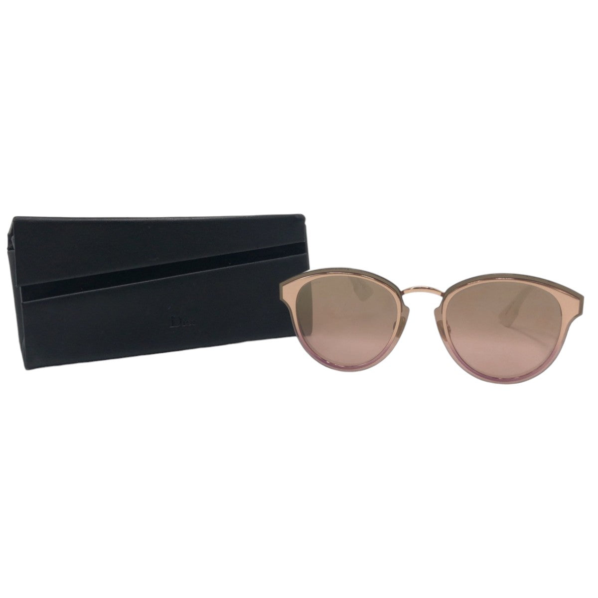 14670
Dior ディオール ミラー ブラウン ホワイト メタル HS3 24SWO 6511 150 サングラス 男女兼用 ウェリントン  レディース