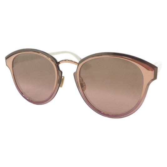 14670
Dior ディオール ミラー ブラウン ホワイト メタル HS3 24SWO 6511 150 サングラス 男女兼用 ウェリントン  レディース