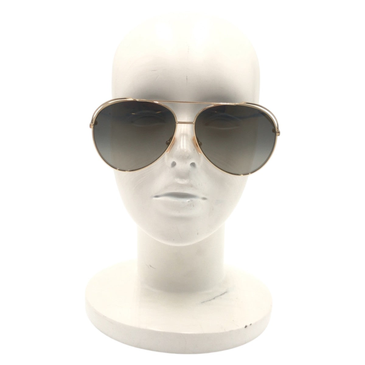 14672
FENDI フェンディ ゴールド ブラック 黒 メタル FF0286/S J5GFQ 6313 135 サングラス 男女兼用 ティアドロップ  メンズ