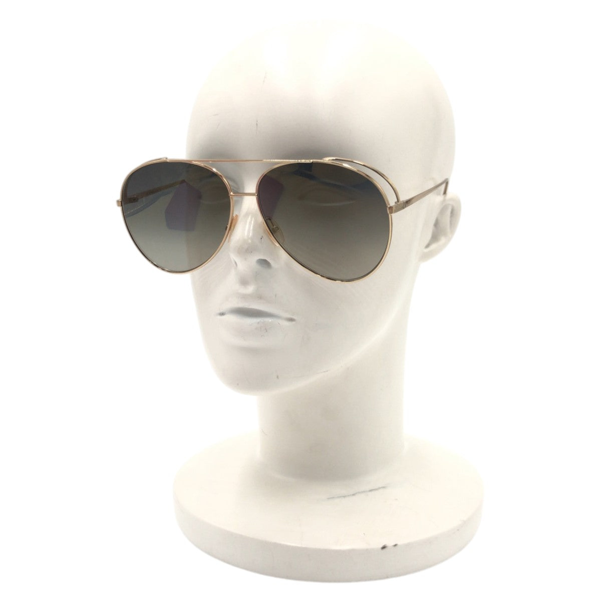 14672
FENDI フェンディ ゴールド ブラック 黒 メタル FF0286/S J5GFQ 6313 135 サングラス 男女兼用 ティアドロップ  メンズ