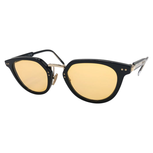 14674
PRADA プラダ 男女兼用 イエロー ブラック 黒 プラスチック SPR17Y 4922 AAV 07M 140 1M サングラス ウェリントン  メンズ