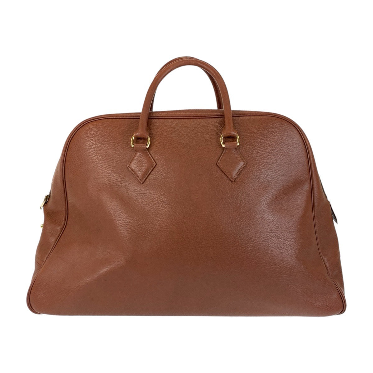 14677
HERMES エルメス ヴィンテージ サンプロン ブラウン ゴールド金具 アルデンヌ ボストンバッグ ハンドバッグ 男女兼用 〇Y刻印  レディース