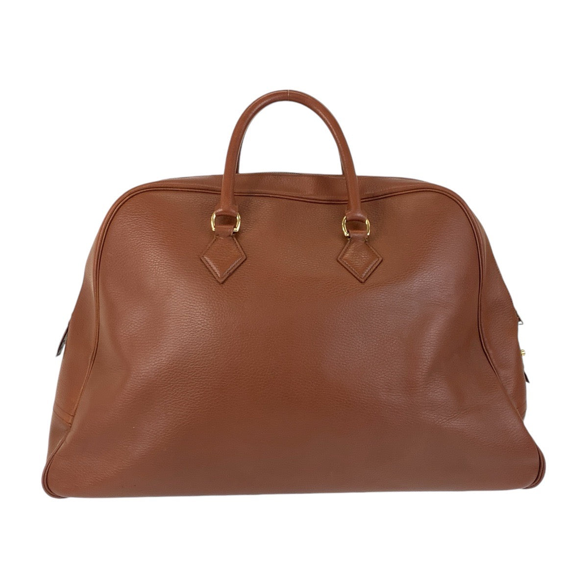 14677
HERMES エルメス ヴィンテージ サンプロン ブラウン ゴールド金具 アルデンヌ ボストンバッグ ハンドバッグ 男女兼用 〇Y刻印  レディース