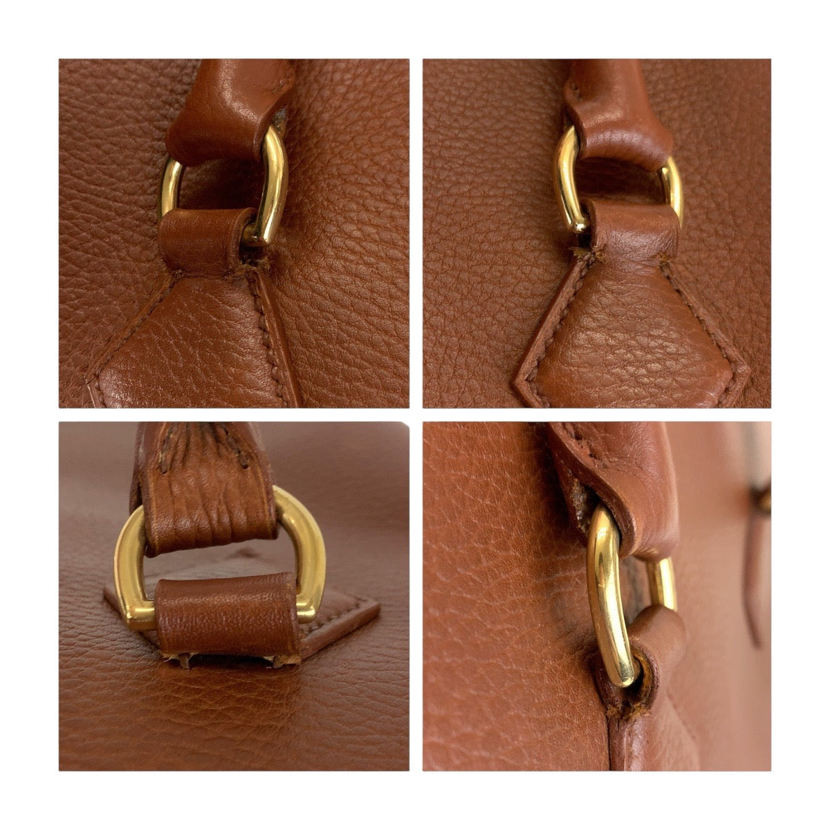 14677
HERMES エルメス ヴィンテージ サンプロン ブラウン ゴールド金具 アルデンヌ ボストンバッグ ハンドバッグ 男女兼用 〇Y刻印  レディース