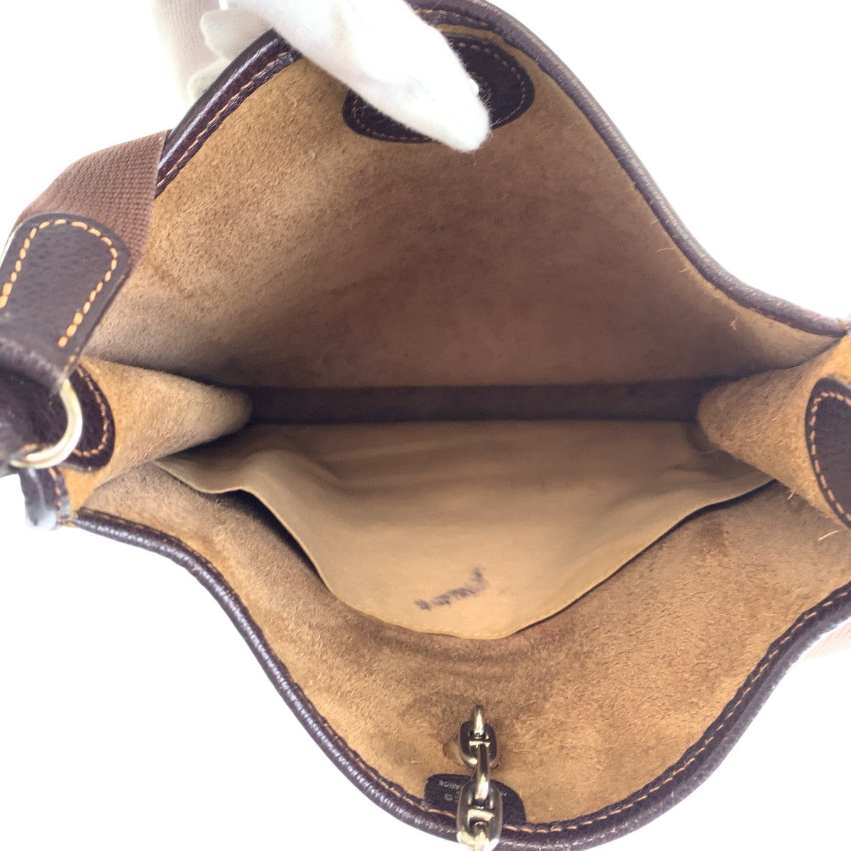 14678
HERMES エルメス ヴェスパPM ブラウン シルバー金具 ヴォーエプソン ショルダーバッグ O刻印  レディース