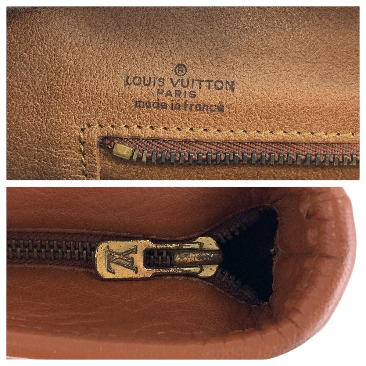 14680
LOUIS VUITTON ルイヴィトン モノグラム ウィークエンドPM ブラウン ゴールド金具 PVC / レザー M42425 トートバッグ ショルダーバッグ  レディース