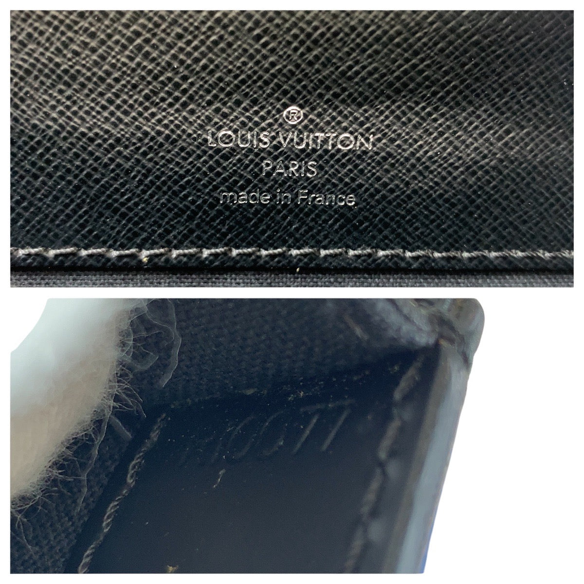 14681
LOUIS VUITTON ルイヴィトン タイガ ロブスト2 ブラック 黒 アルドワーズ シルバー金具 レザー M31042 ビジネスバッグ ブリーフケース  メンズ
