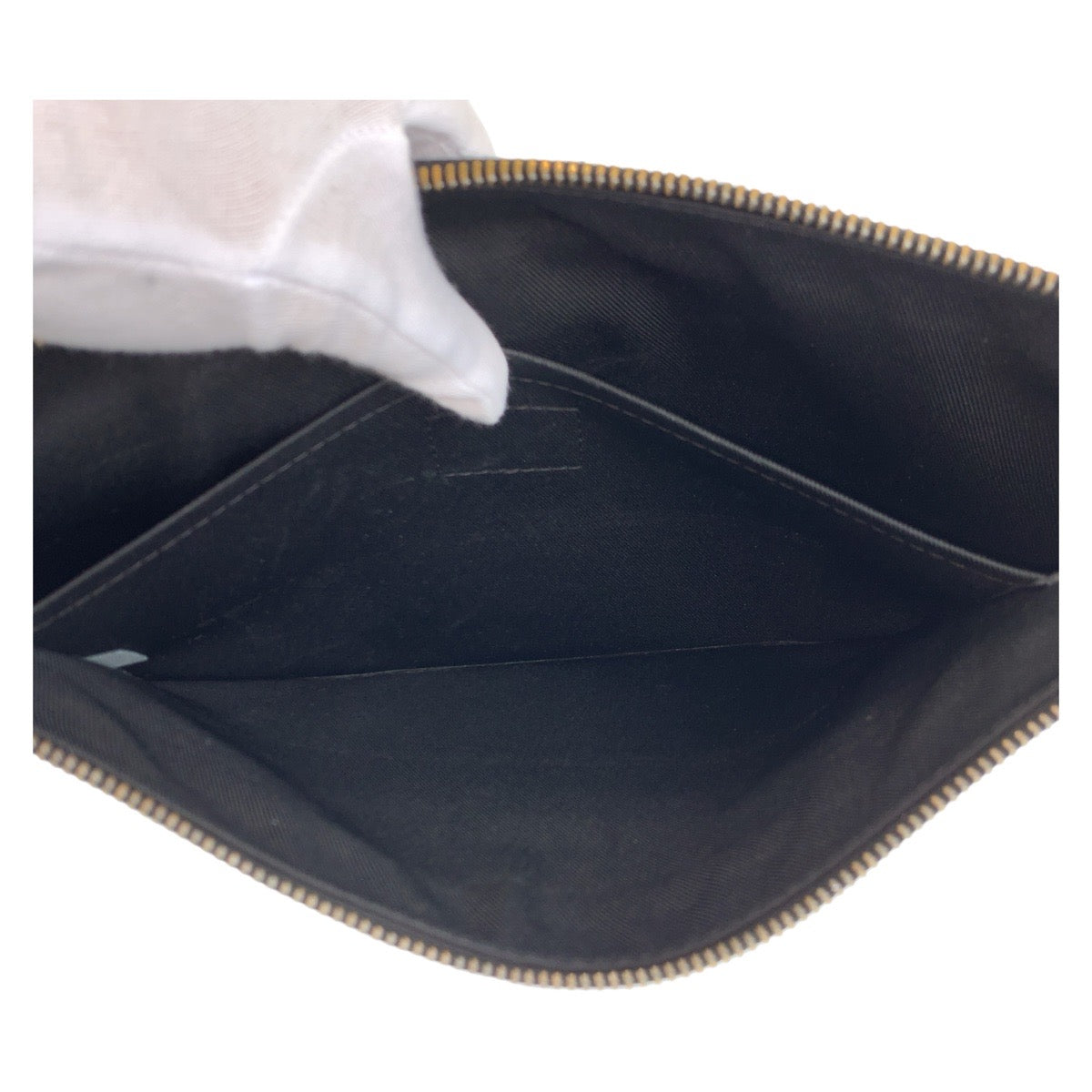 14683
LOUIS VUITTON ルイヴィトン モノグラム エクリプス ポシェット ディスカバリー ブラック 黒 シルバー金具 PVC M62291 クラッチバッグ セカンドバッグ  メンズ