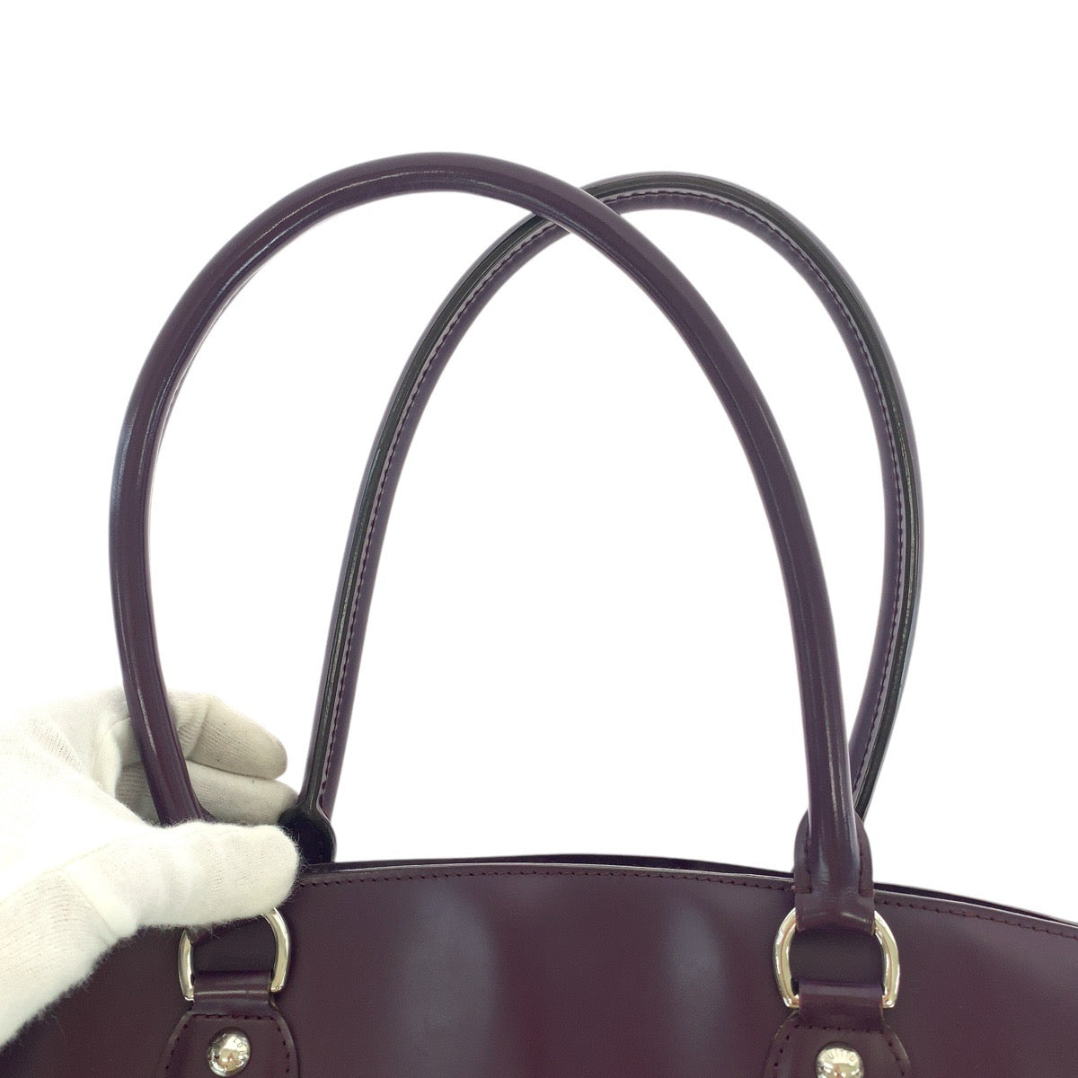 14684
LOUIS VUITTON ルイヴィトン エピ パッシィ PM パープル シルバー金具 レザー M5926K トートバッグ ショルダーバッグ  レディース