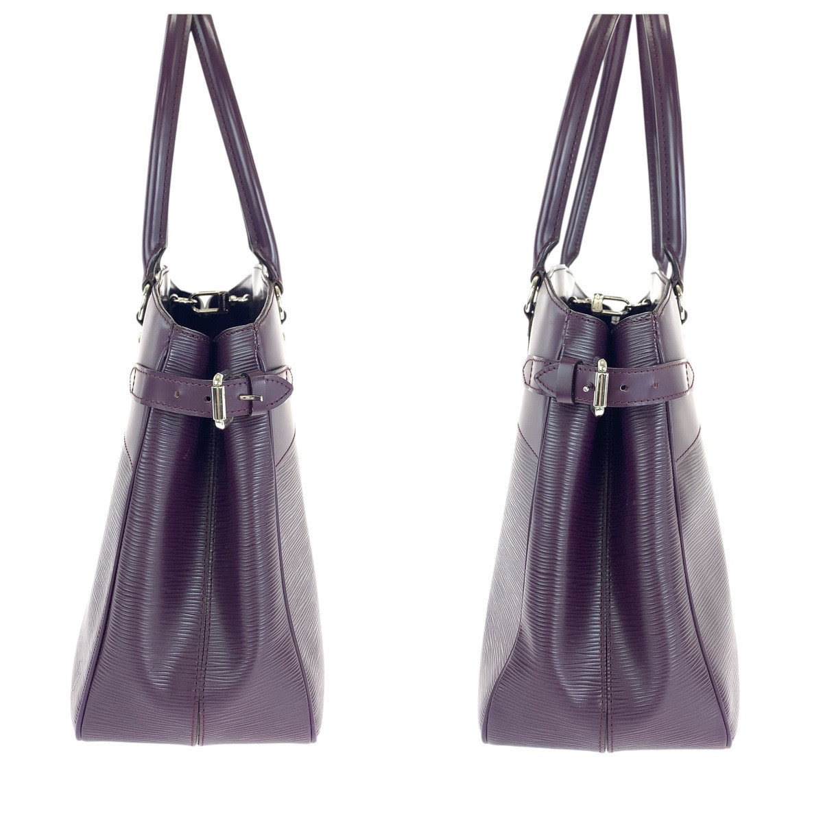 14684
LOUIS VUITTON ルイヴィトン エピ パッシィ PM パープル シルバー金具 レザー M5926K トートバッグ ショルダーバッグ  レディース