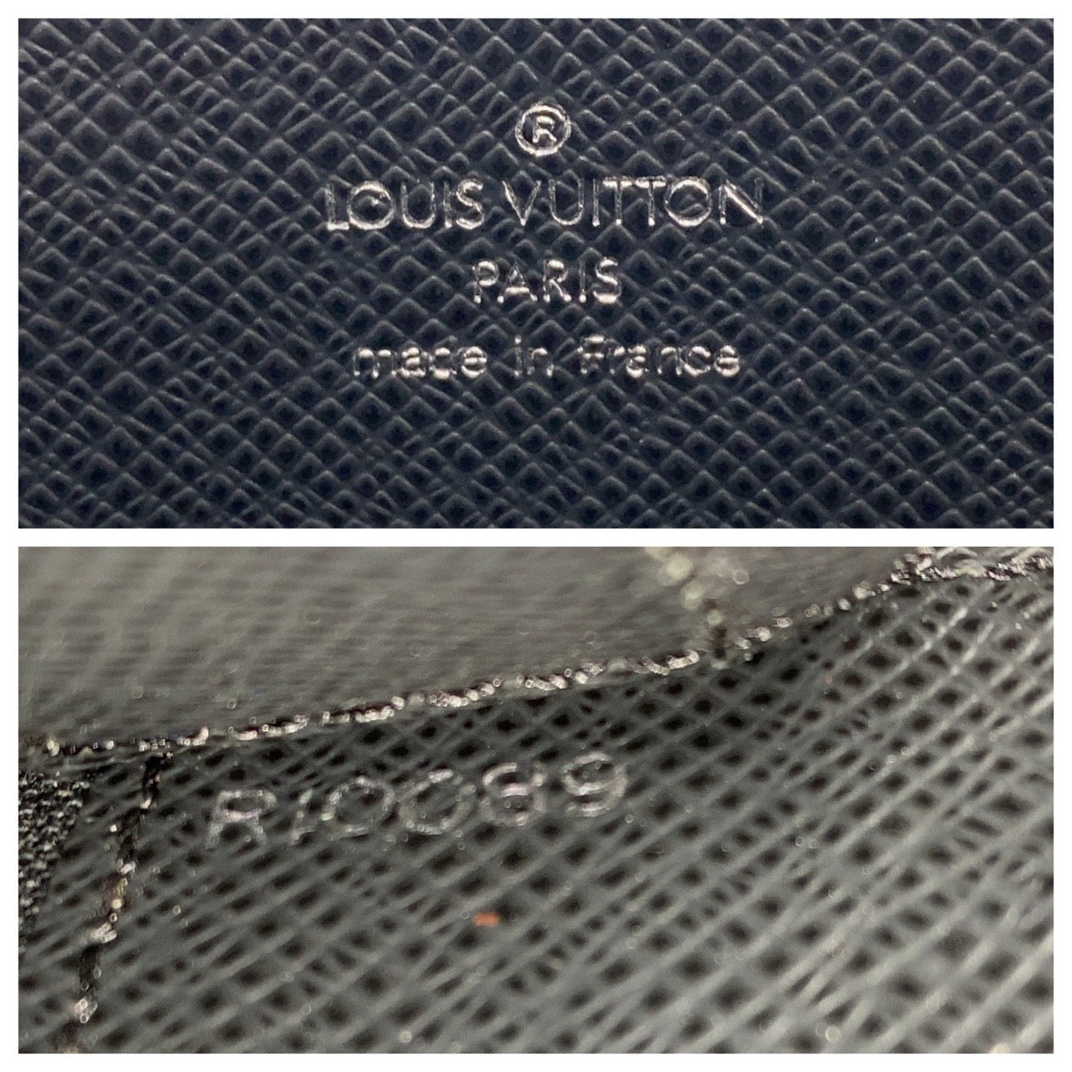 14685
LOUIS VUITTON ルイヴィトン タイガ ポルト ドキュマン ロザン アルドワーズ ブラック 黒 シルバー金具 レザー M30052 ビジネスバッグ ブリーフケース  メンズ