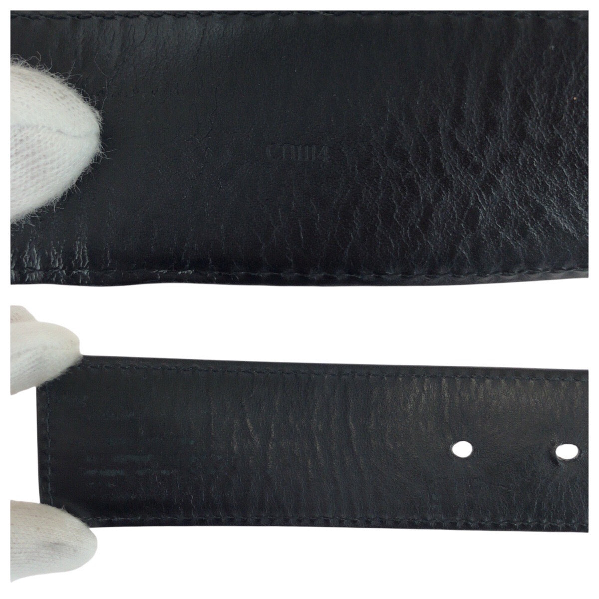 14691
LOUIS VUITTON ルイヴィトン ダミエ グラフィット サンチュール LVロゴ 95cm/38インチ ブラック 黒  PVC M9808 ベルト  メンズ